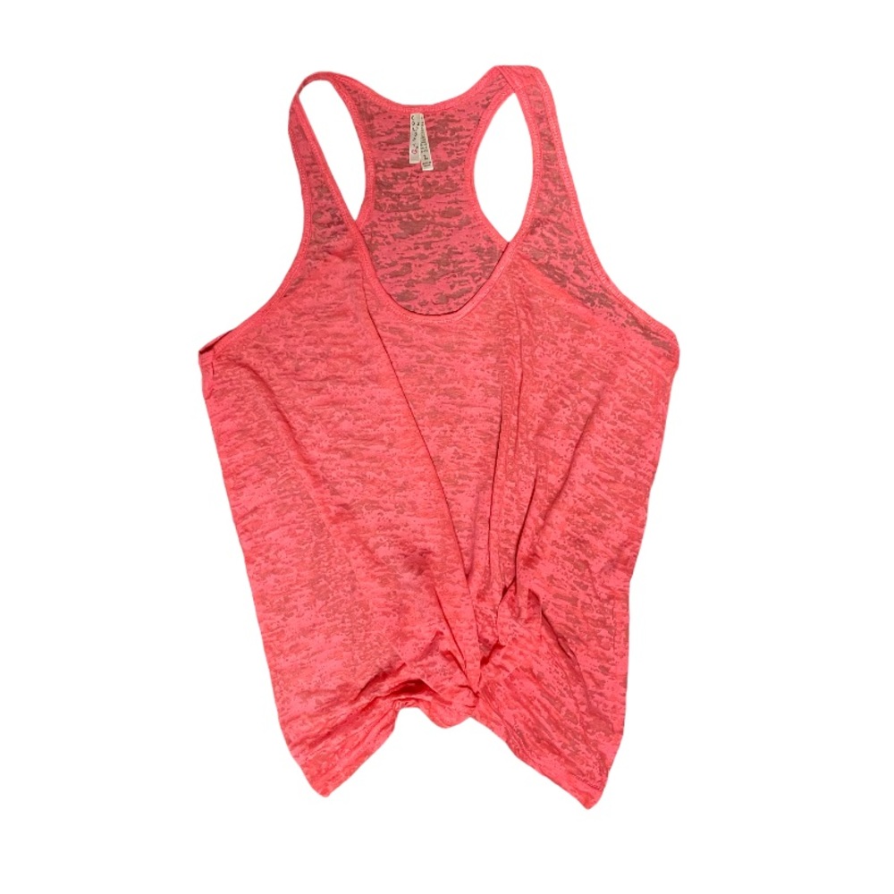 ColStory pink sheer racerback juniors L NWOT